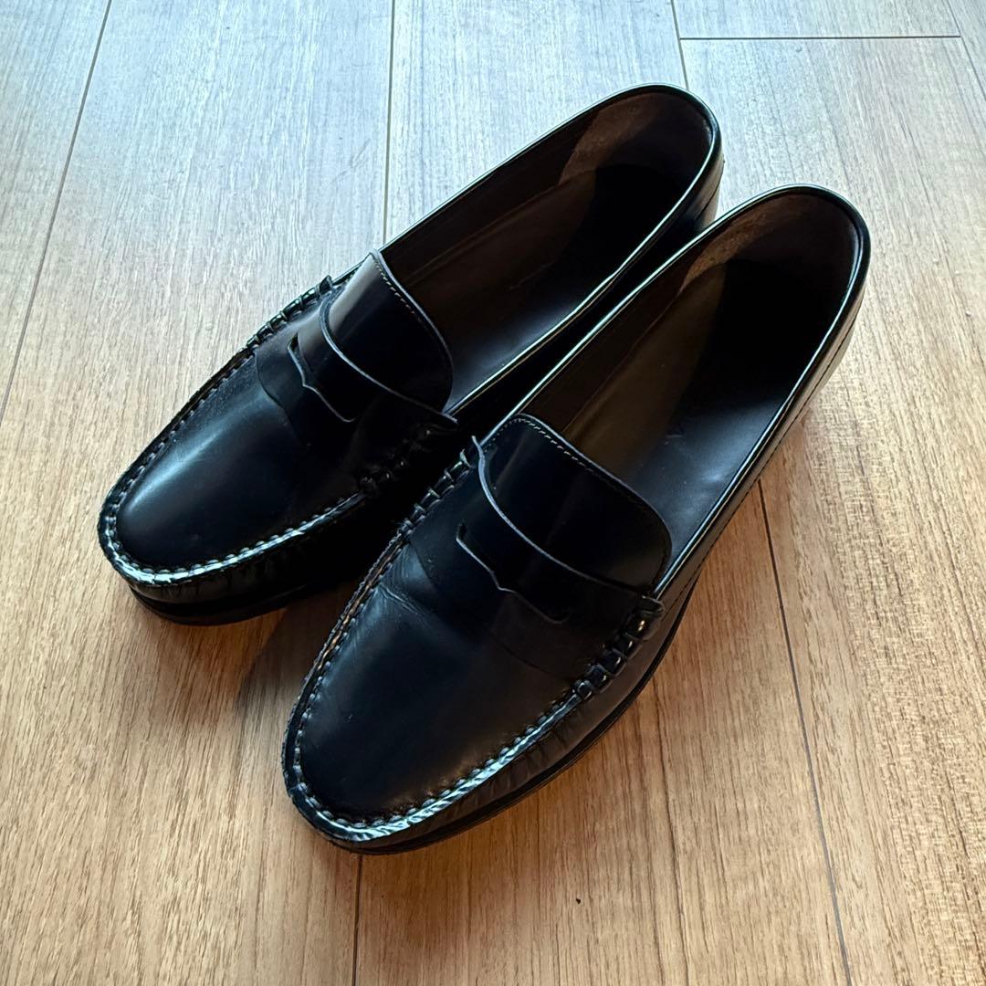 美品　BRENTELLA(ブレンテッラ) 黒ローファー　39