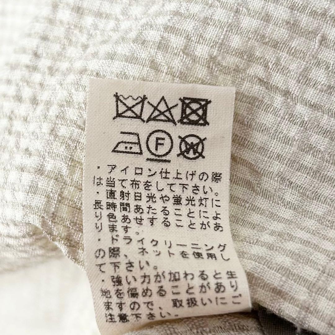 美品✨ヨーガンレール　ワンピース　ライトグリーン　シルク　コットン