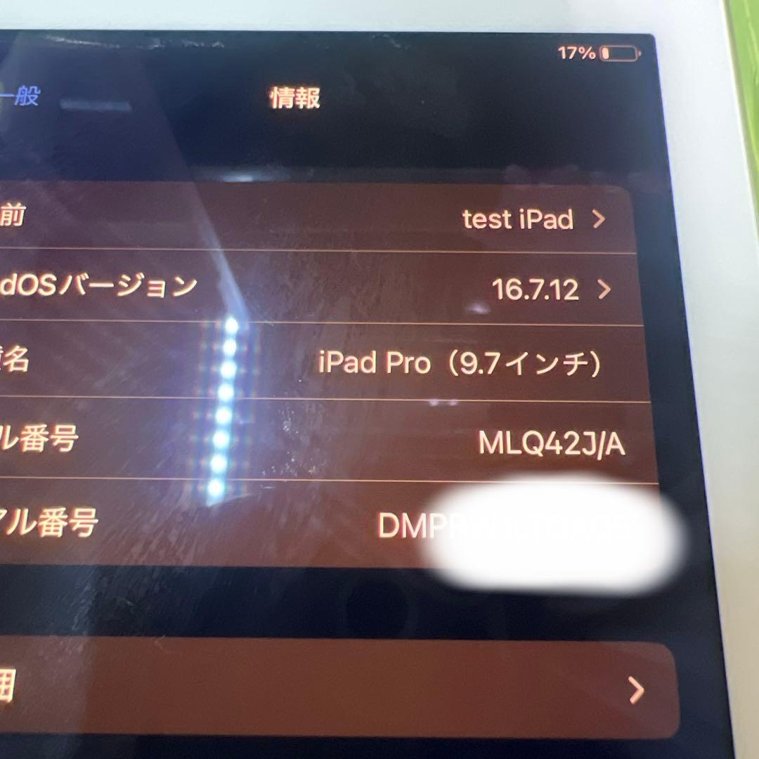 iPad Pro 128GB SIMフリーキーボードケース