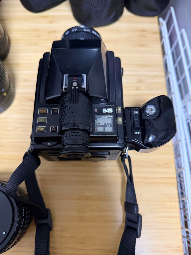 PENTAX 645 コンバータ2種/ レンズ6本　防湿庫保管