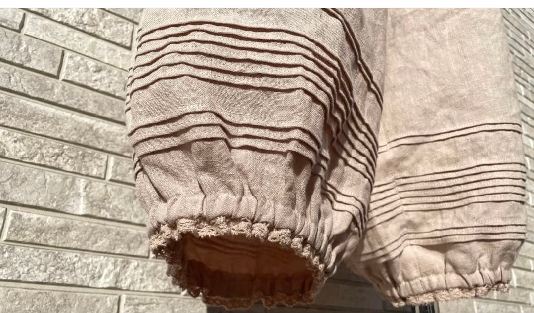 サマンサモスモス 立川限リネンルナポケットパンツ