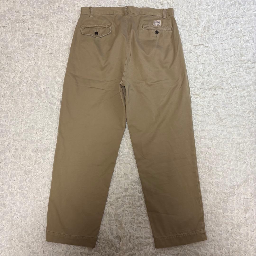 【現行タグポロチノタグ復刻】ポロ ラルフローレン 2タック ワイドチノ