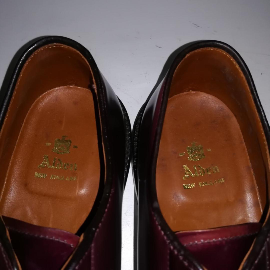 d0045 美品 値下げ不可 箱袋付き オールデン 990 7.5 C/E