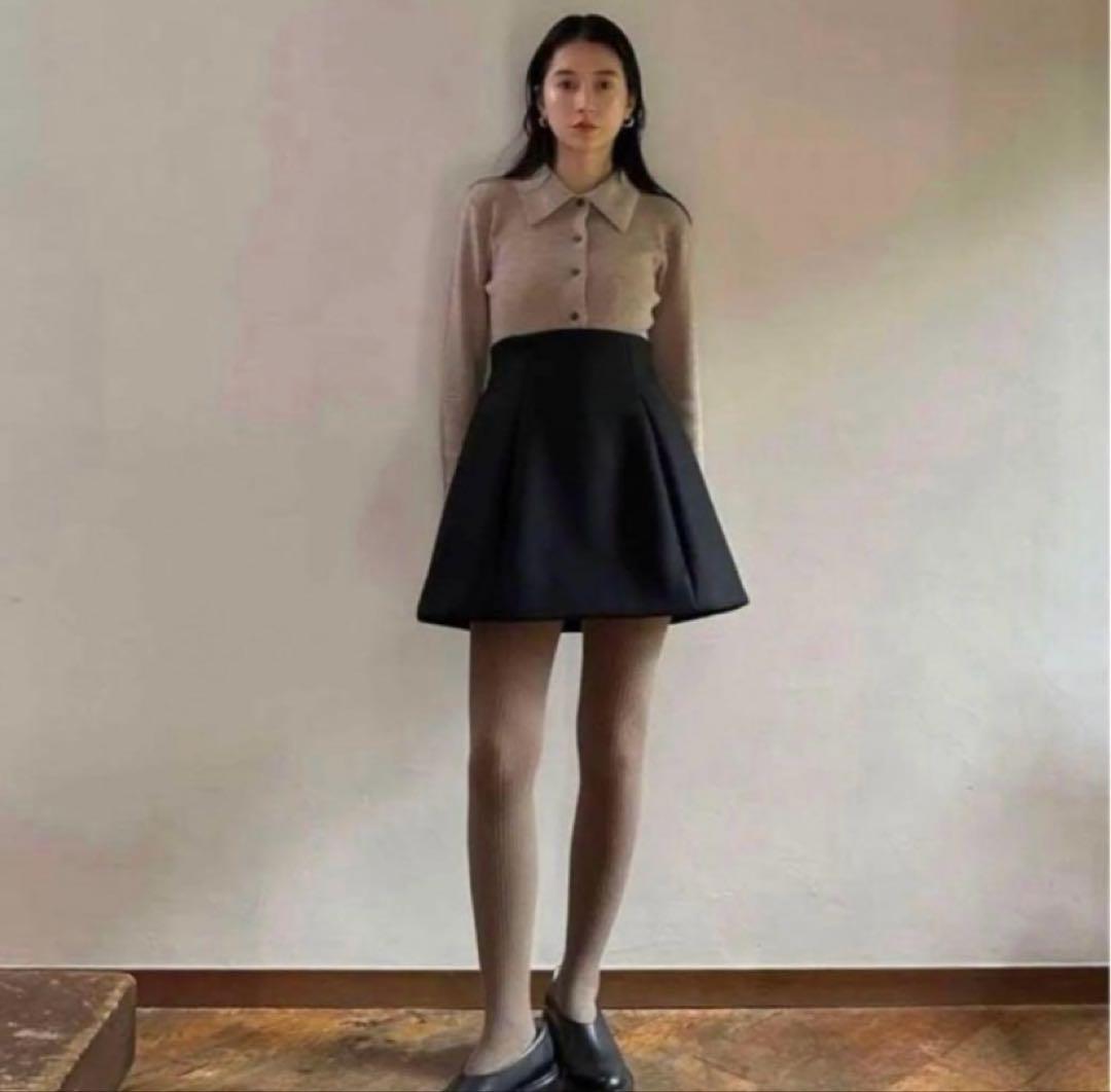 CLANE クラネ CONSTRUCTIVE MINISKIRT