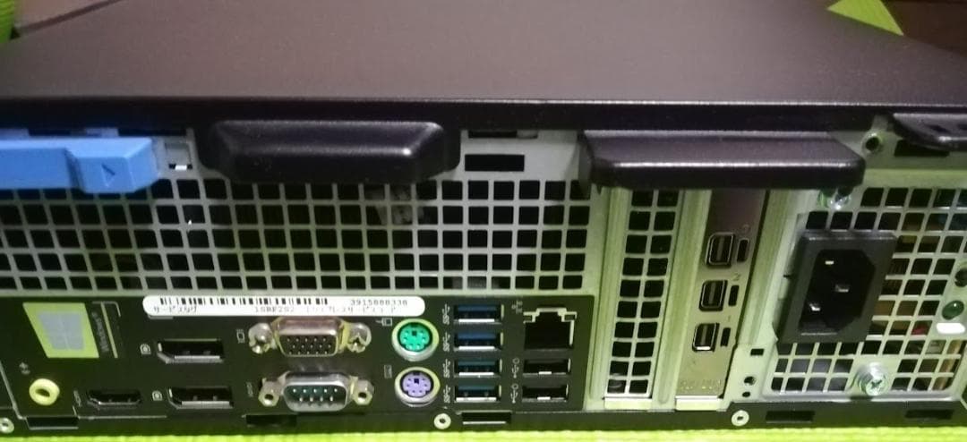 ミニPC DELL 3420 E3-1230 v6 SSD 512 HDD1T 16GB