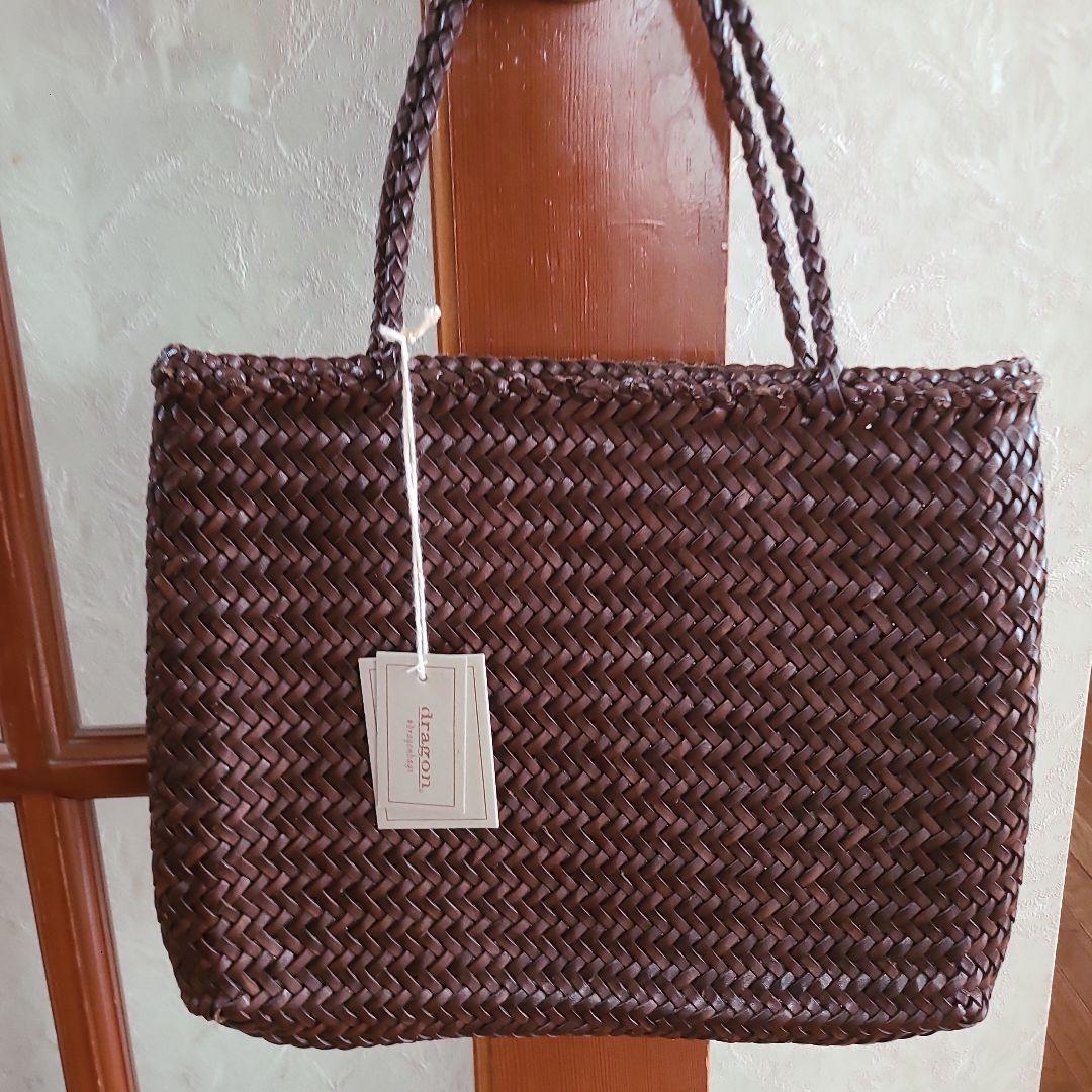 バスコ　Basco　ドラゴンかごバッグ　・タグつき未使用