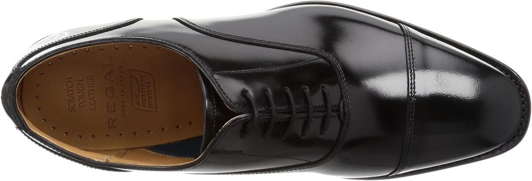 【ほぼ未使用】[リーガル] オックスフォード ストレートチップ 41EL メンズ