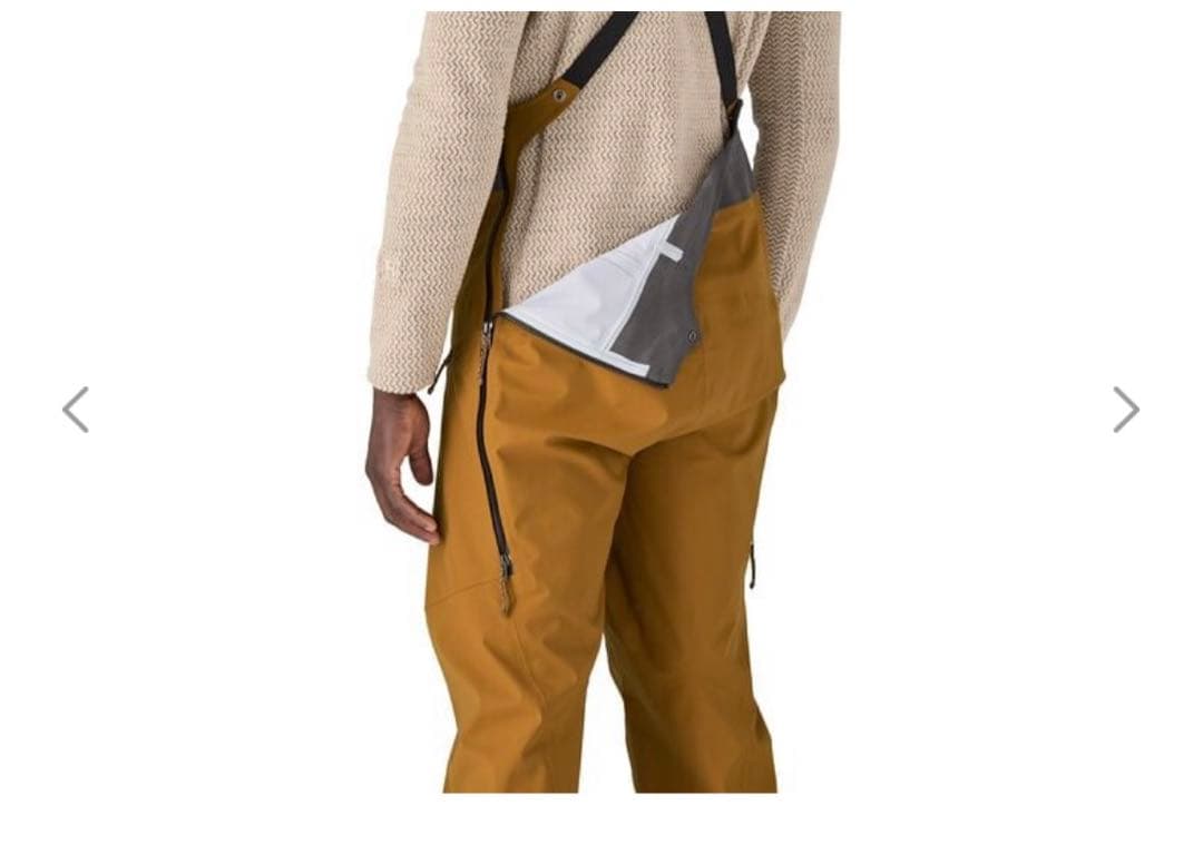 パタゴニア　スノードリフター・ビブ　XL 新品未使用　スキー　スノーボード