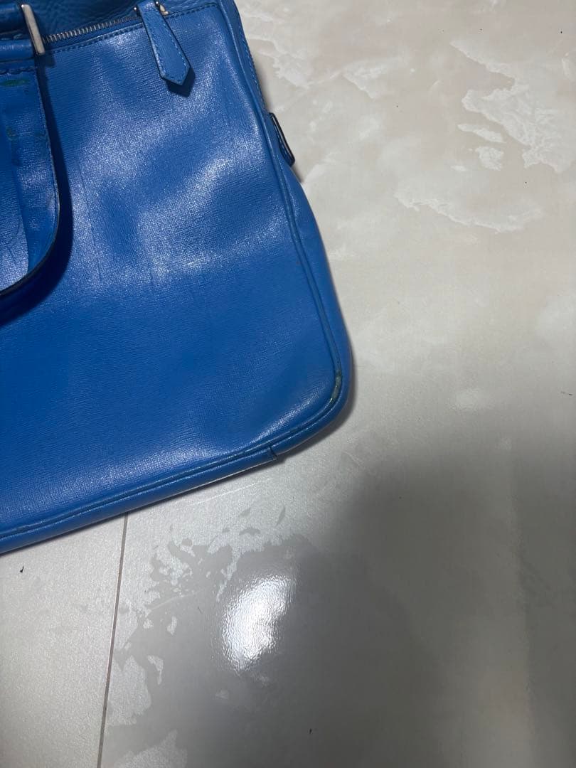 FENDI ビジネスバッグ 青