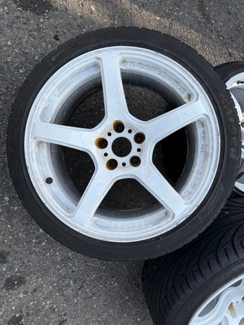 タイヤ・ホイール work evolution t5r 9.5j