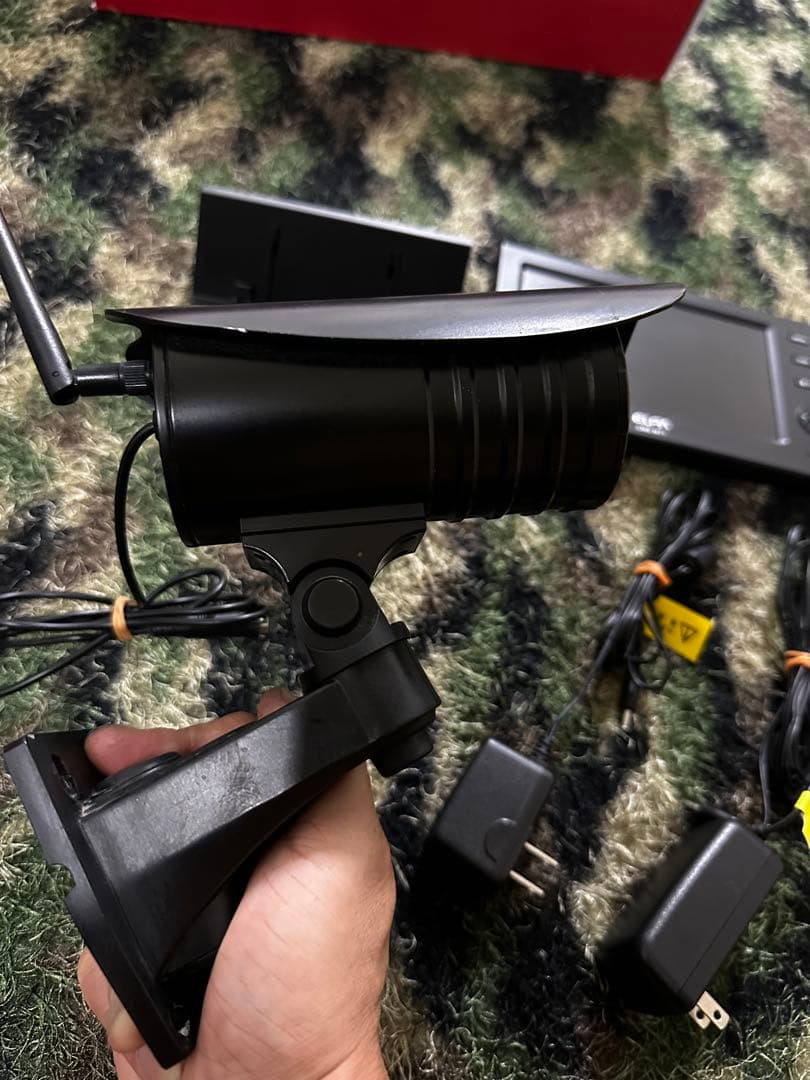 ELPA ワイヤレスカメラ&モニターセット CMS-71