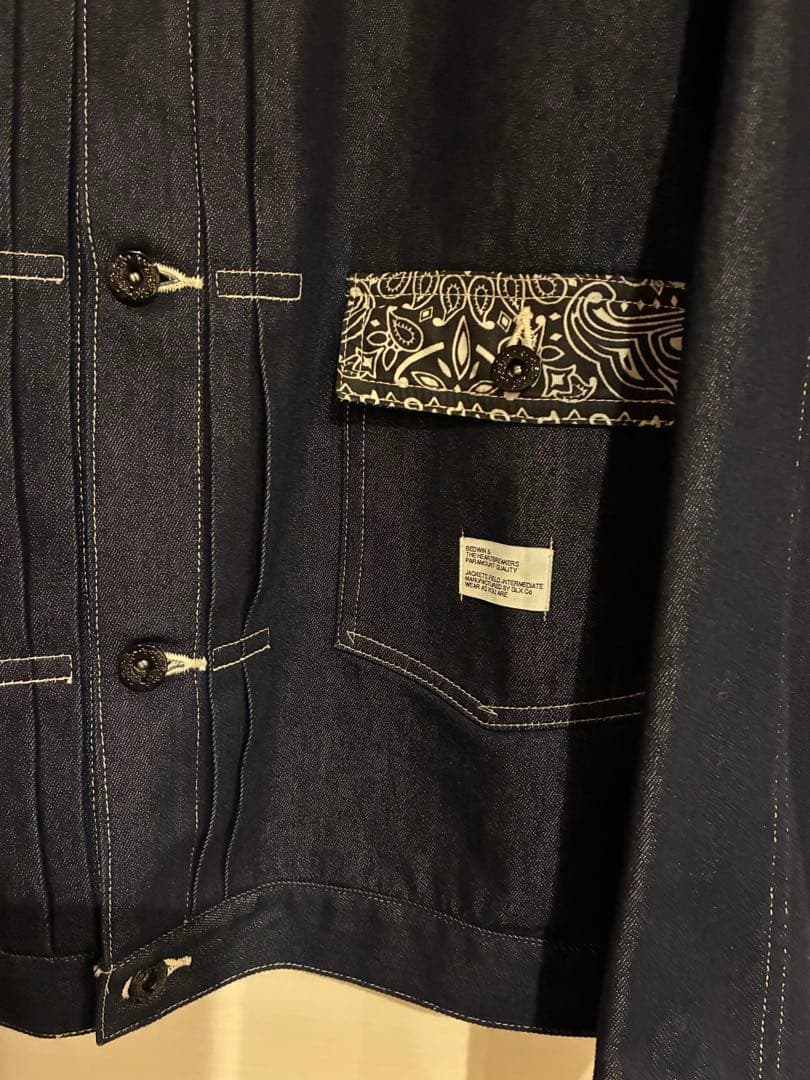 【美品】BEDWINベドウィン デニムジャケット