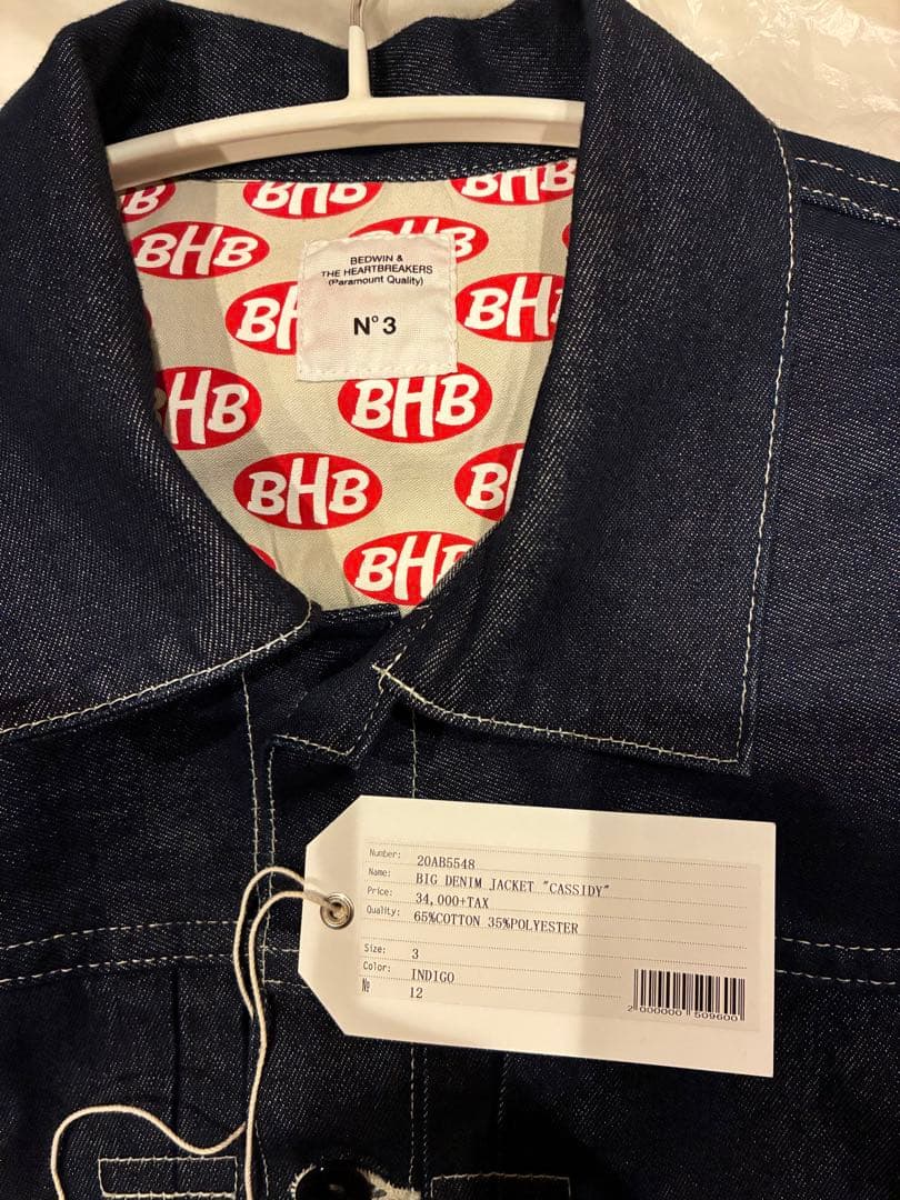 【美品】BEDWINベドウィン デニムジャケット