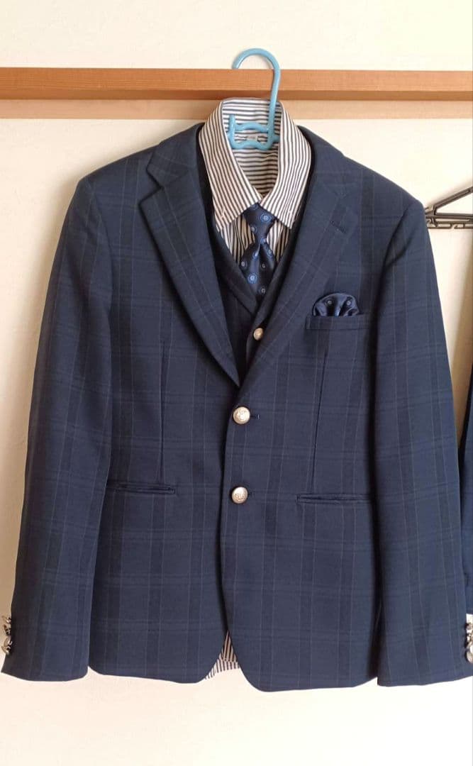 ワンダーファクトリー　卒業式　スーツ　フォーマル　男の子　170サイズ