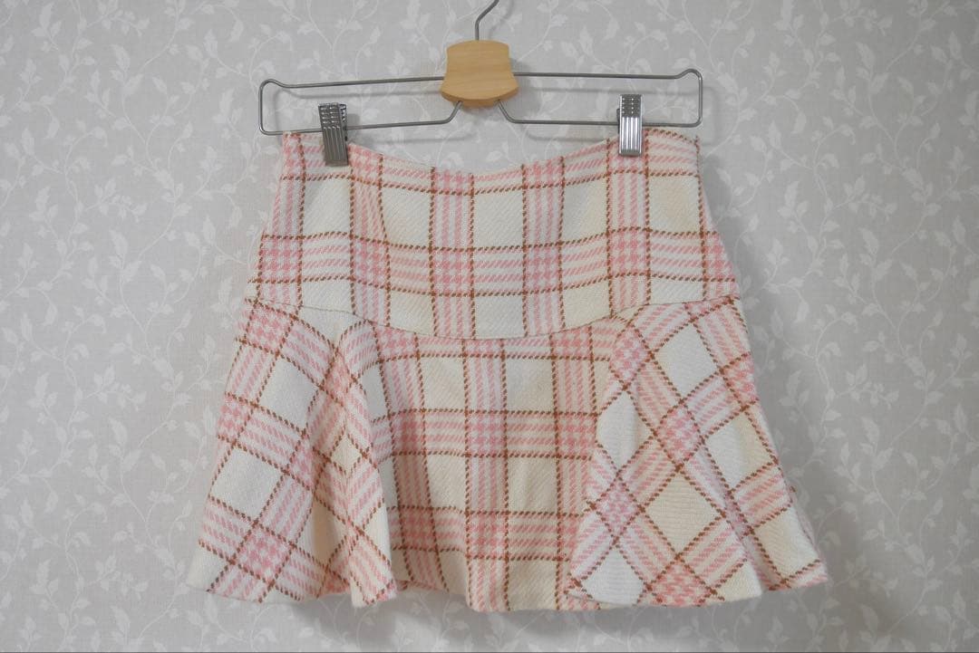 【LIZ LISA】チェックフレアスカート