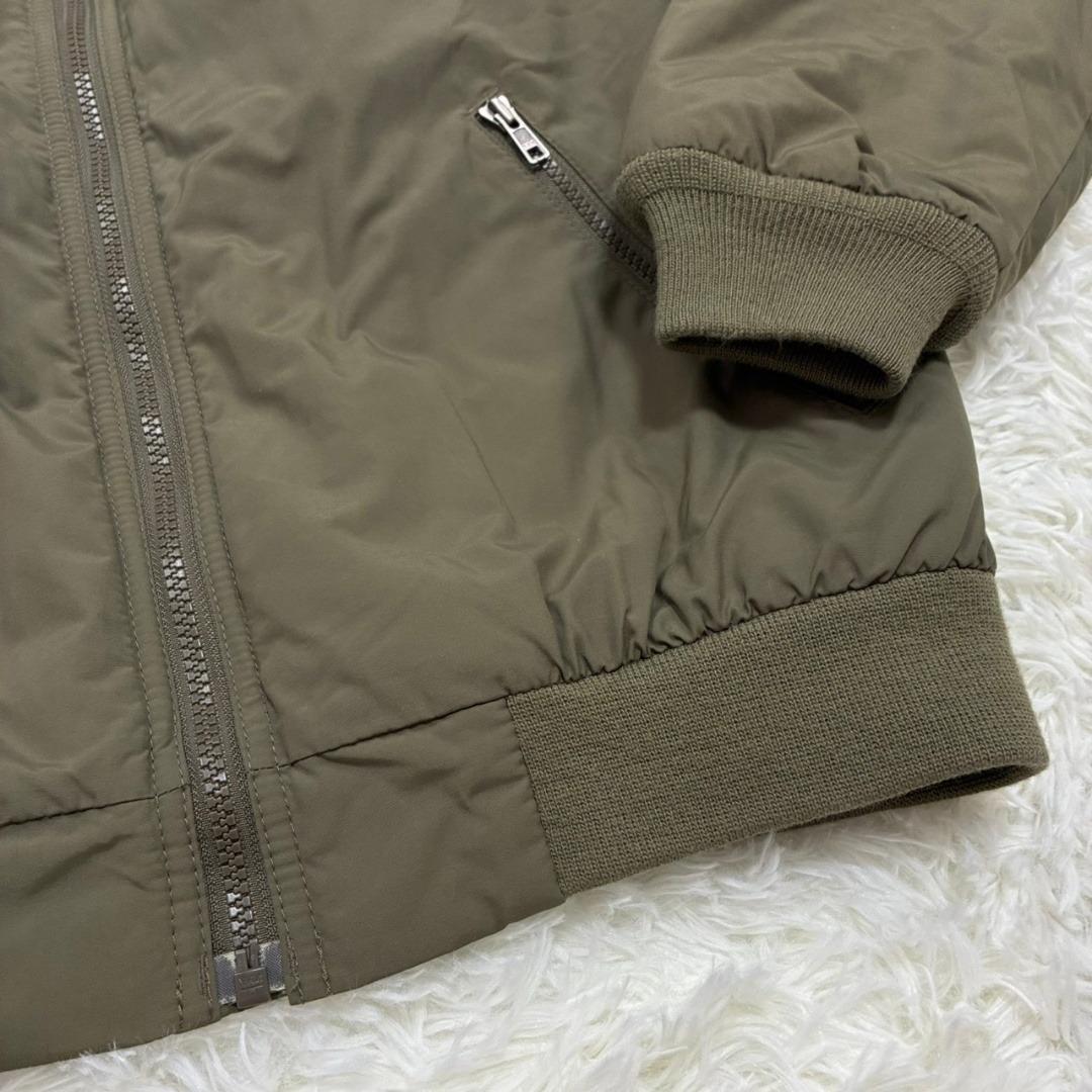 エルエルビーン ウォームアップジャケット ミリタリージャケット ボア カーキ