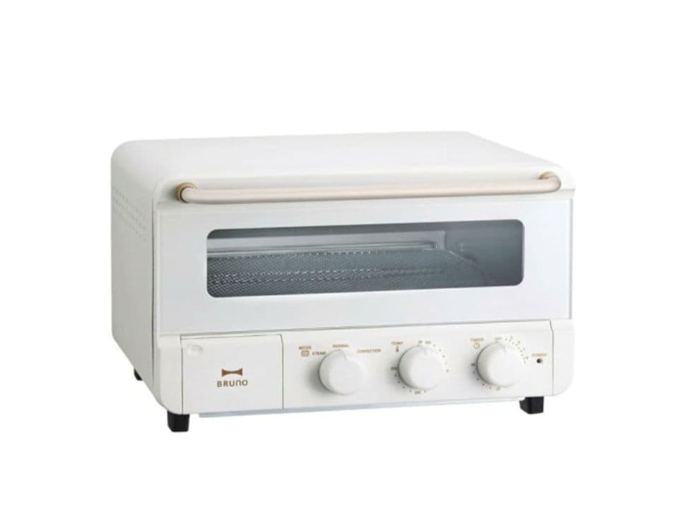 新品 BRUNO ブルーノ スチーム＆ベイクトースター ホワイト