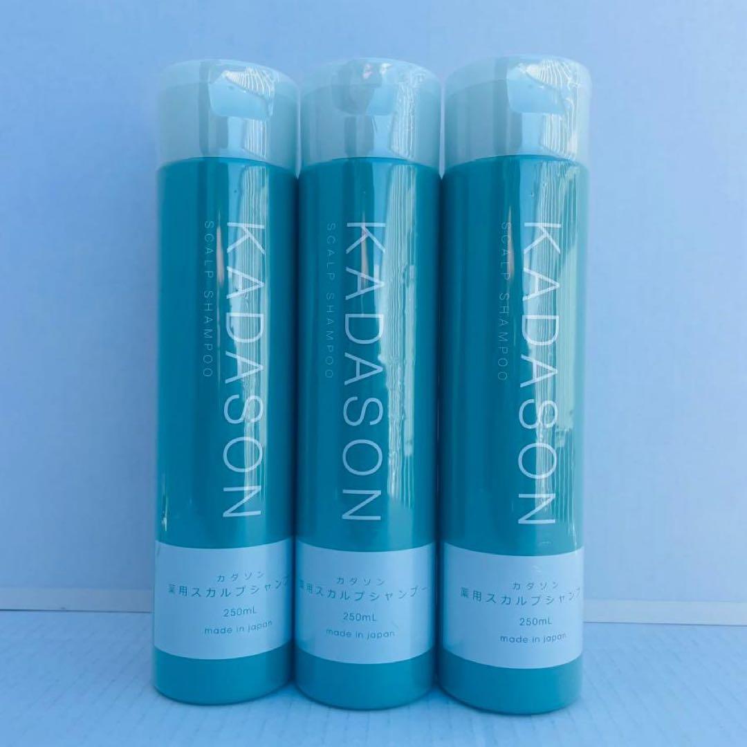 ★新品3本セット★未使用・未開封★KADASON スカルプシャンプー カダソン