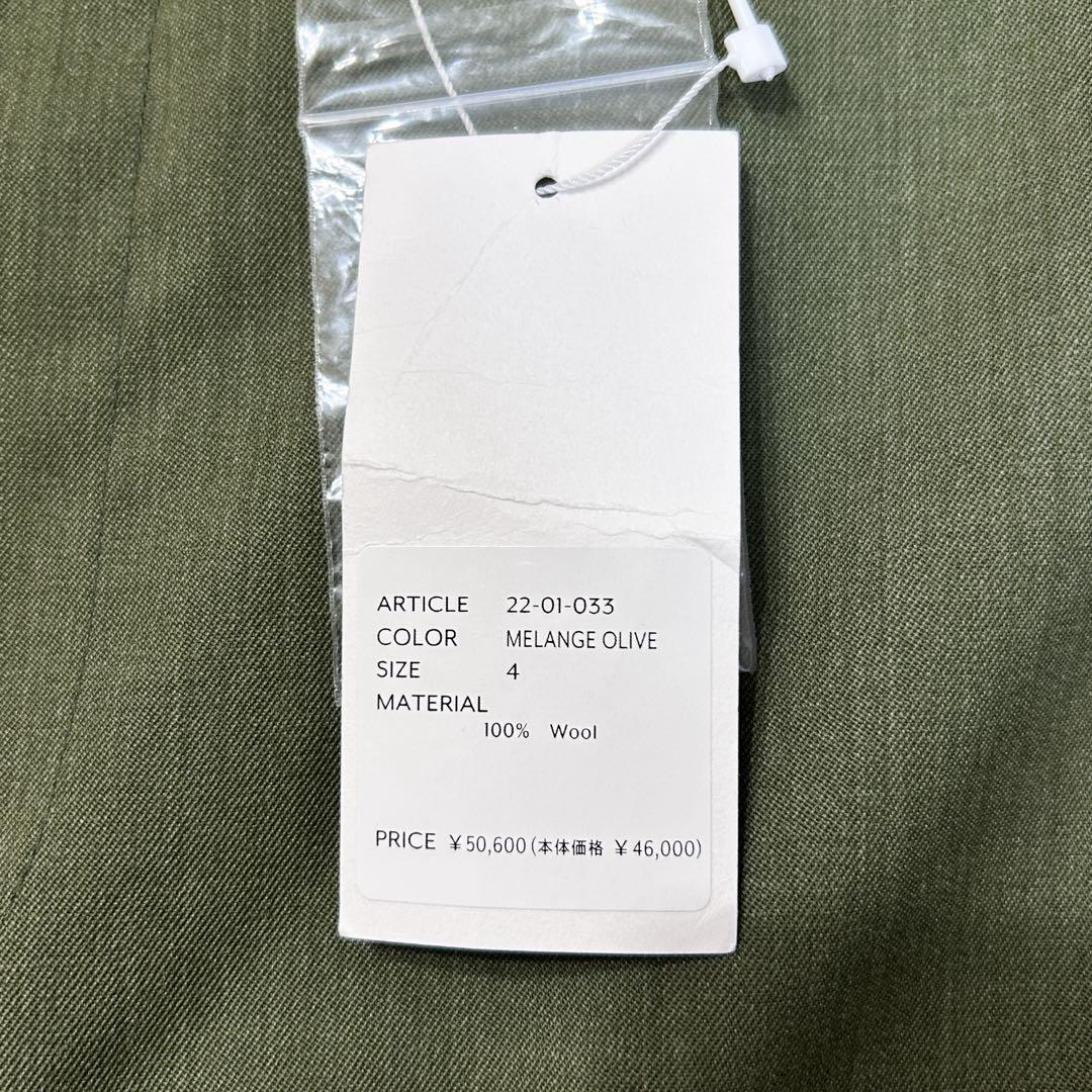 未使用✨AUBETT MELANGE WOOL BAGGY PANTS 4