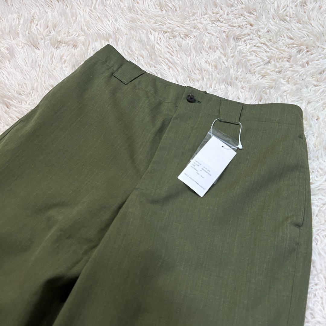 未使用✨AUBETT MELANGE WOOL BAGGY PANTS 4