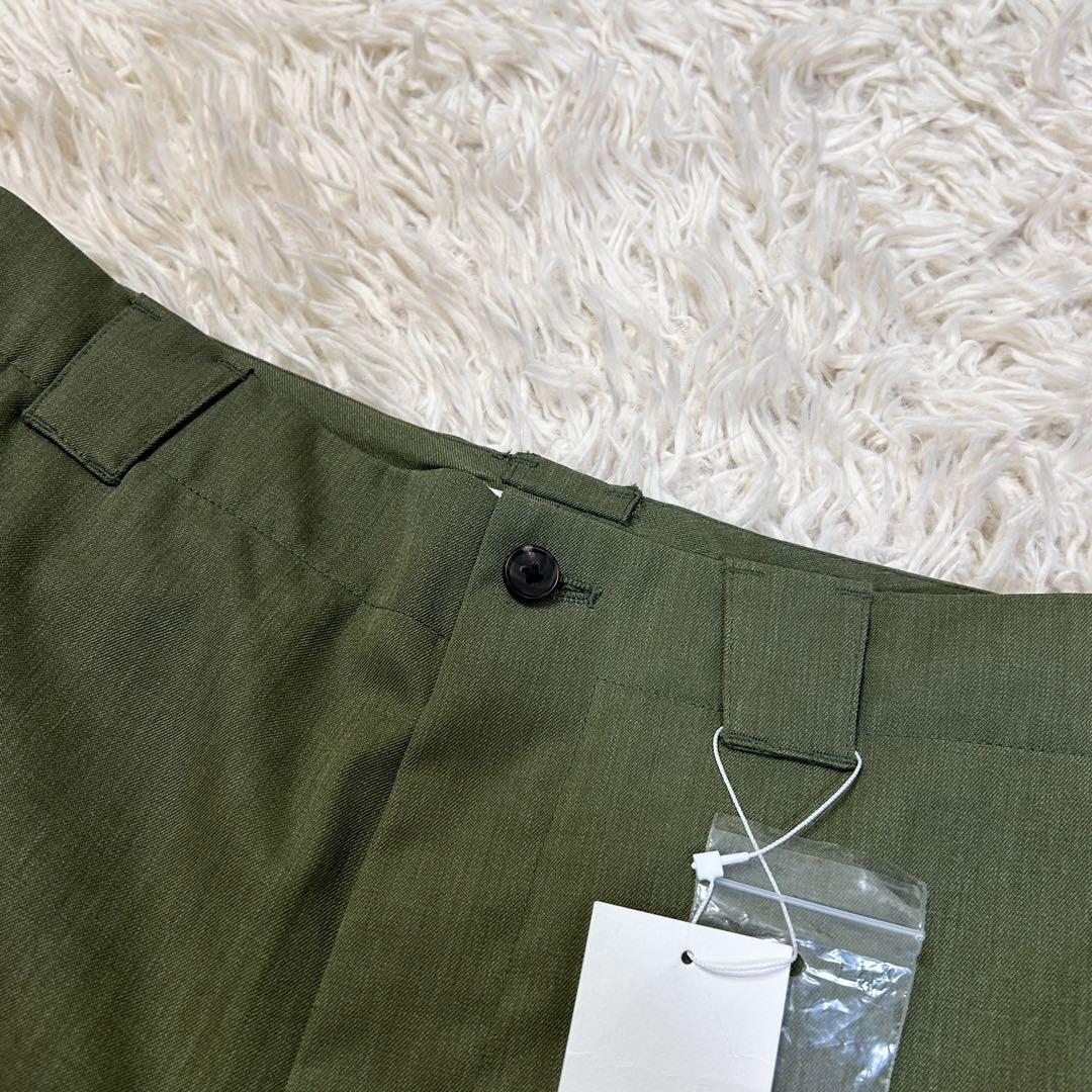 未使用✨AUBETT MELANGE WOOL BAGGY PANTS 4