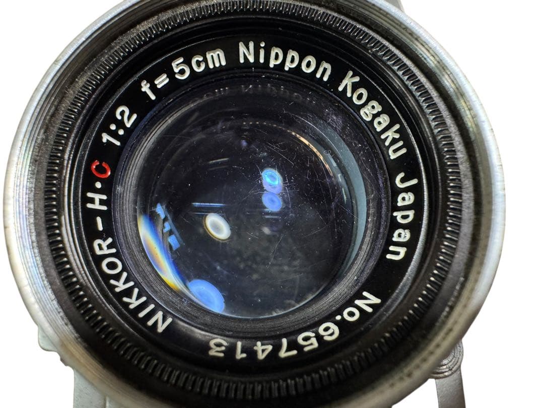 Nicca 3-S レンジファインダーカメラ　NIKKOR HC 50mm F2