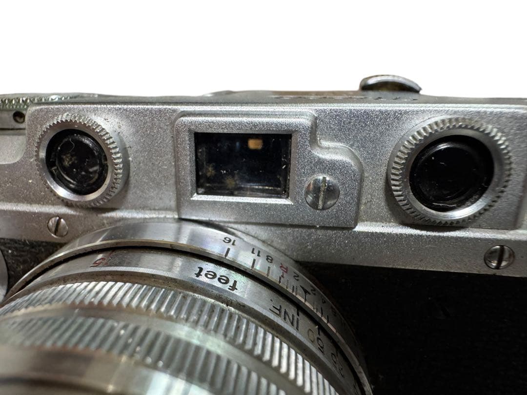 Nicca 3-S レンジファインダーカメラ　NIKKOR HC 50mm F2