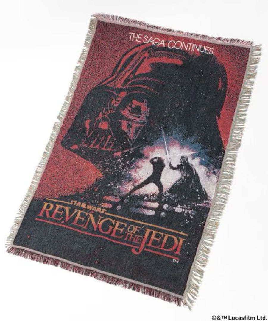 STAR WARS ジャガードストール／ラグ (未開封) RAGEBLUE