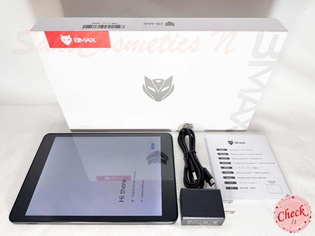 ✨最新版7.9インチタブレット✨ BMAX♡I8 付属品完備 動作確認済み✨