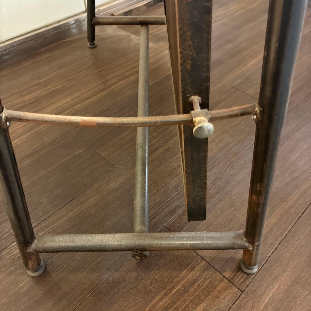 大型スタンドミラー 黒 木製フレーム