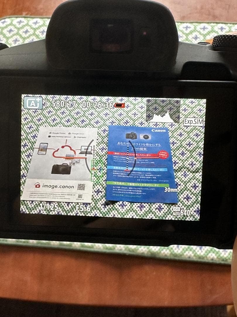 【美品】Canon EOS R50 ダブルズームキット ブラック