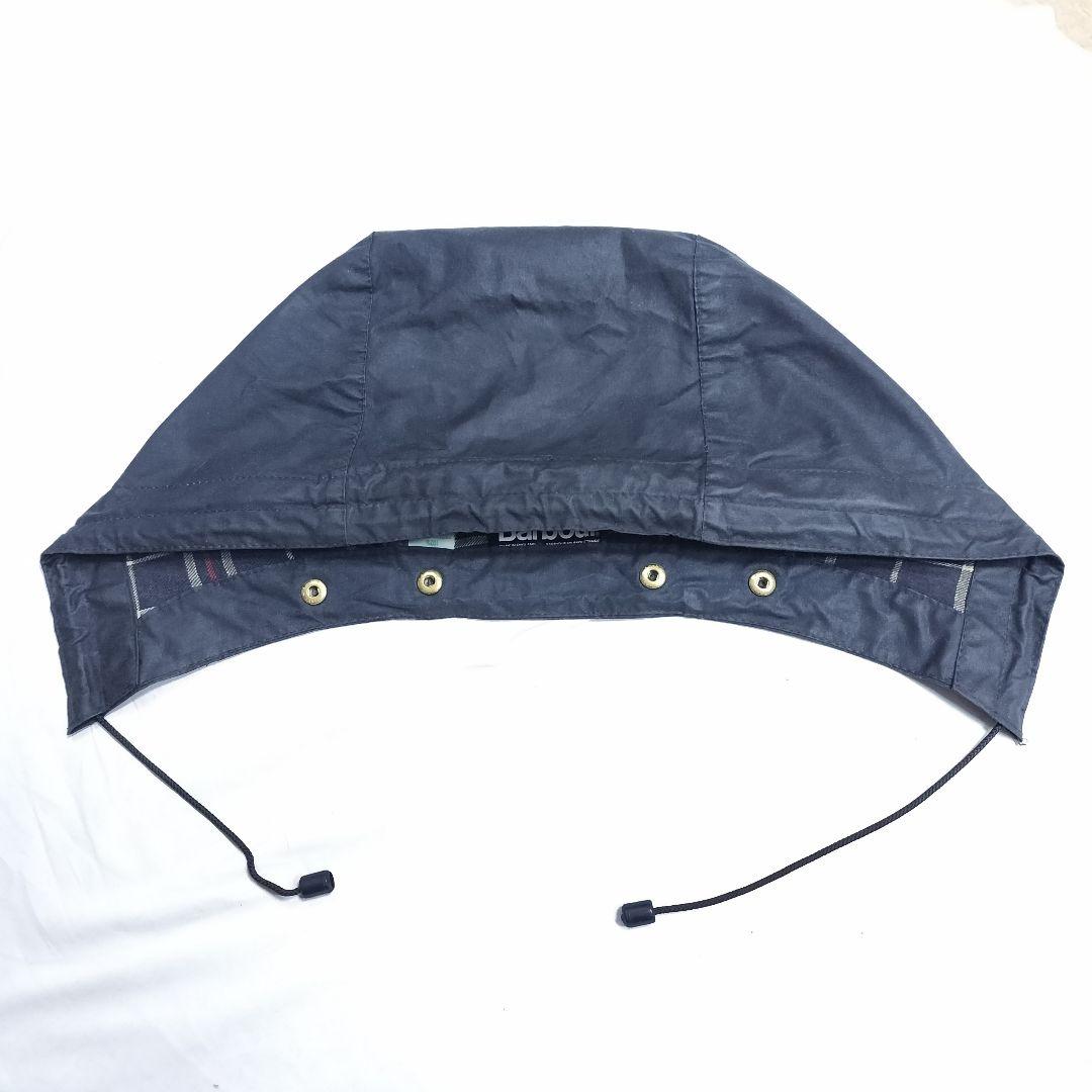 80s-90s Barbour　バブアー　フード　ネイビー