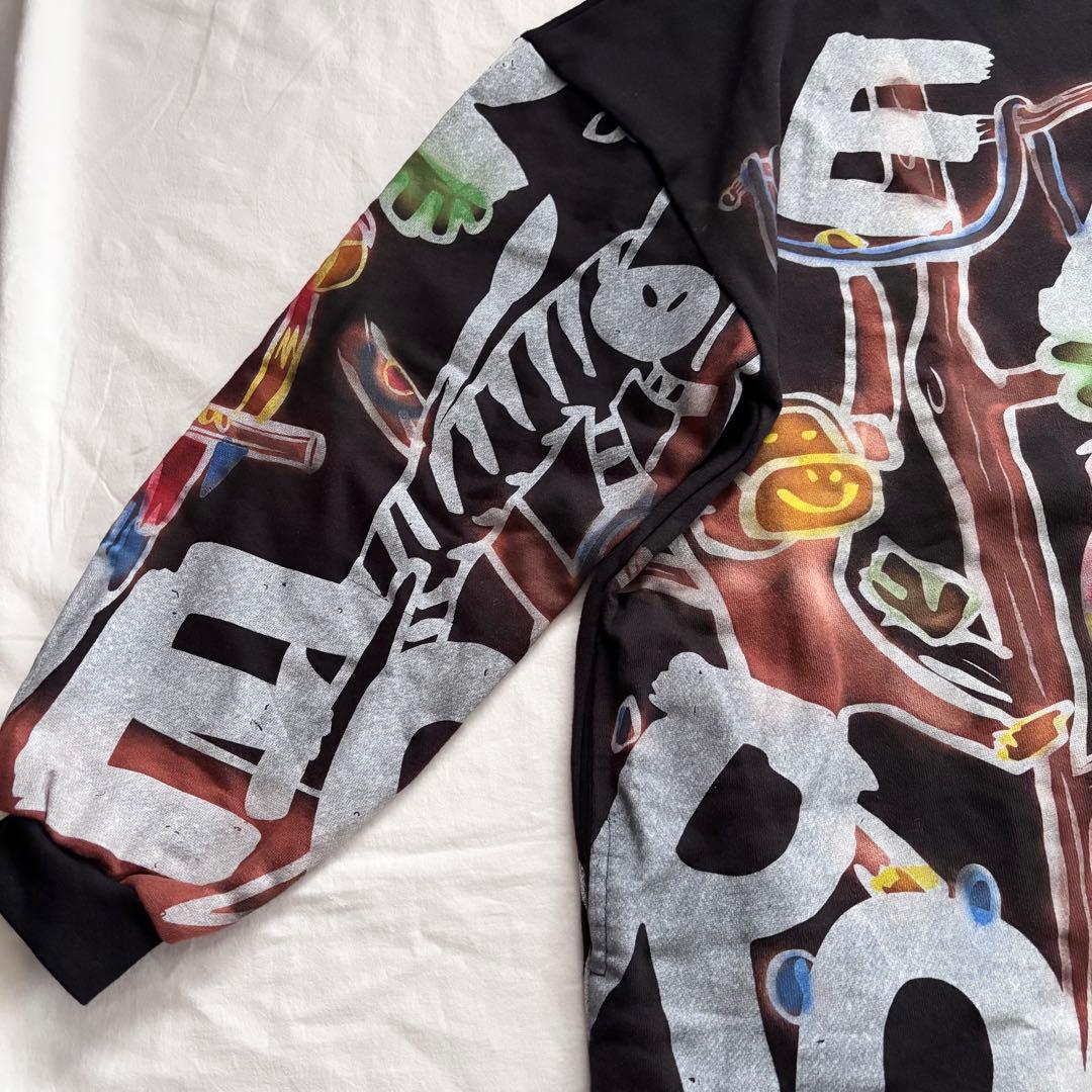 新品 EL RODEO アニマル イラスト プリント ビッグ スウェット