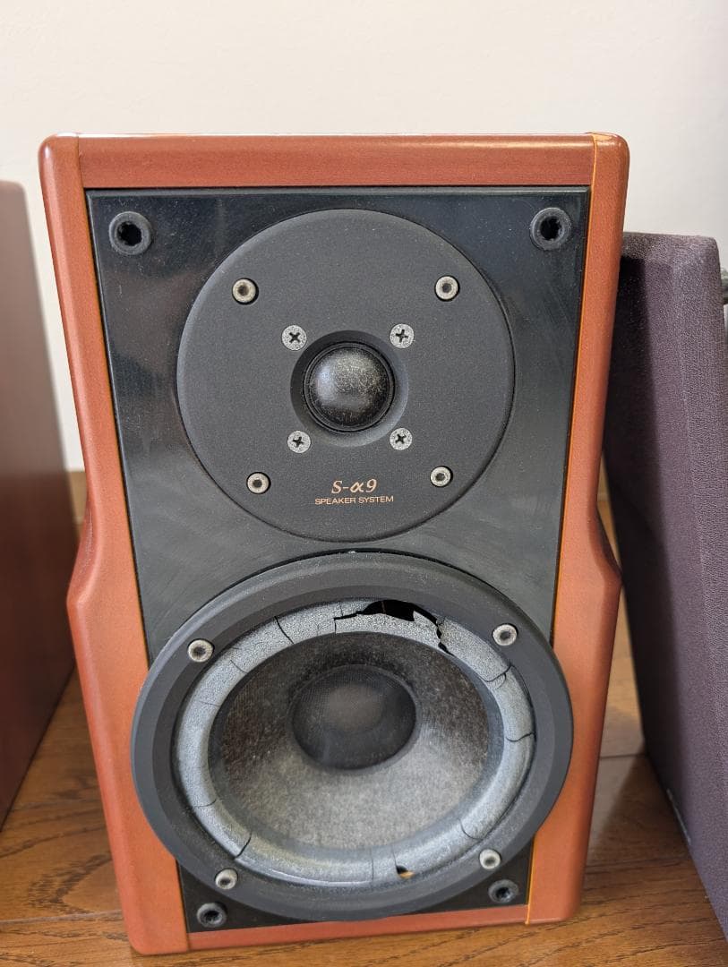 サンスイ S-α7 スピーカー 2ウェイシステム