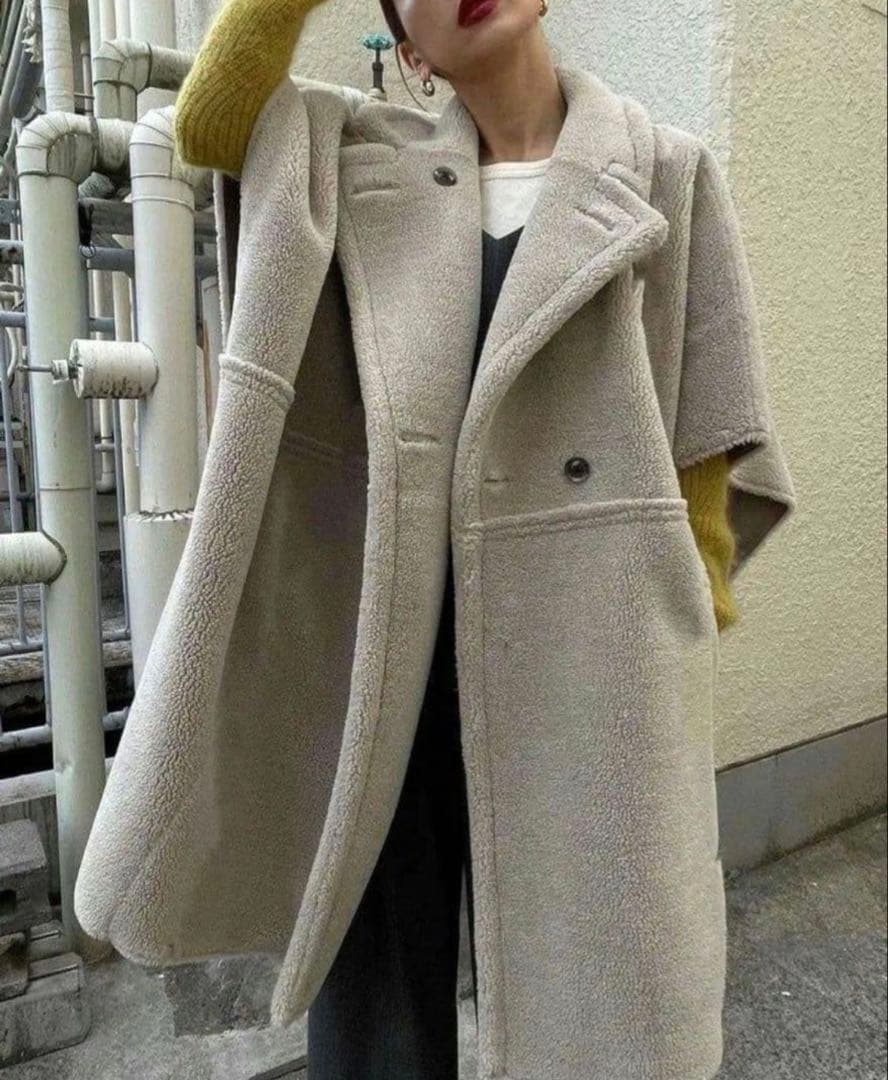 【ameri】REVERSIBLE BOAPONCHOCOAT