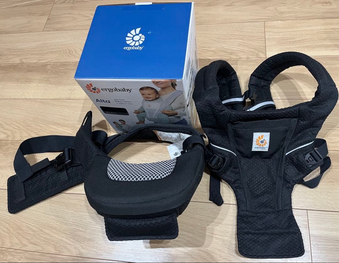 Ergobaby(エルゴベビー)Alta ヒップシートキャリア オニキスブラック