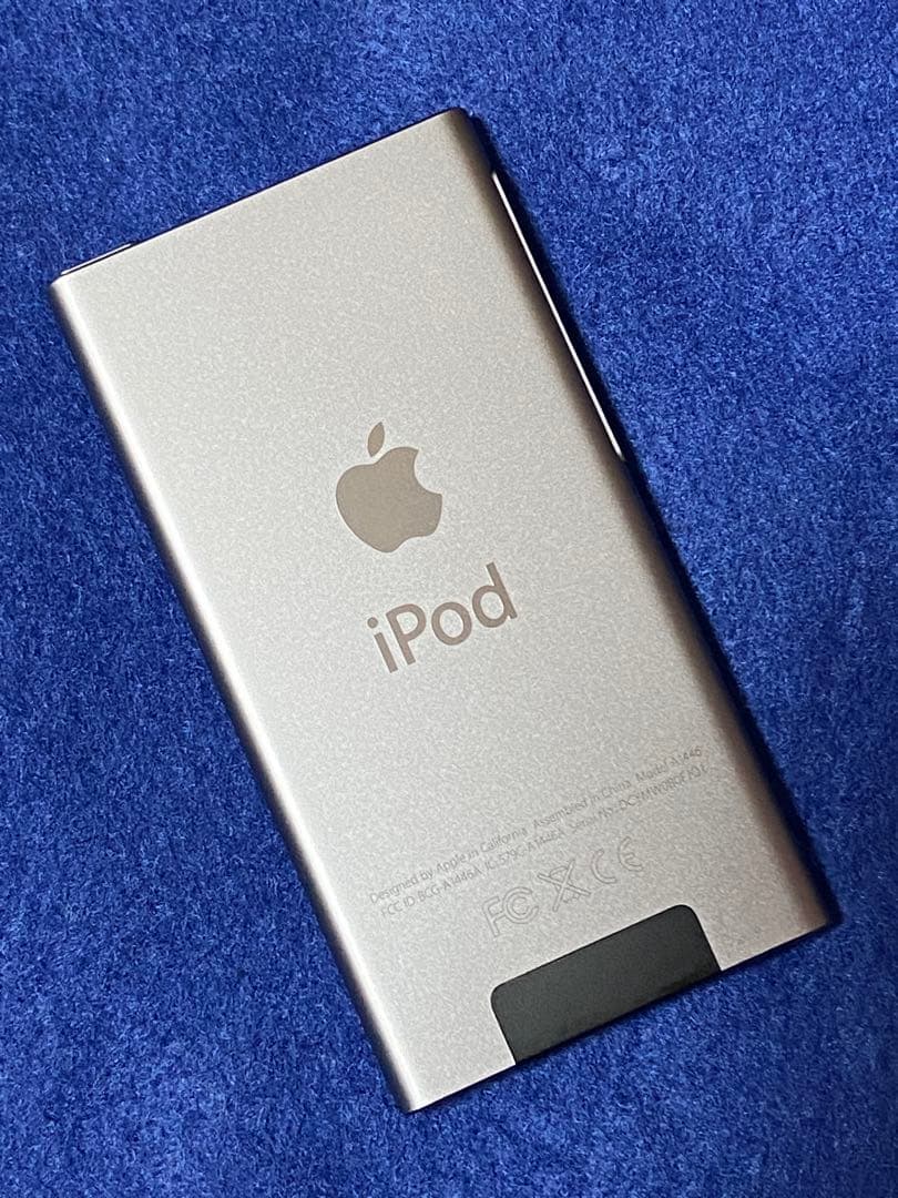 新品バッテリー Apple iPod nano 第7世代 スペースグレイ 綺麗