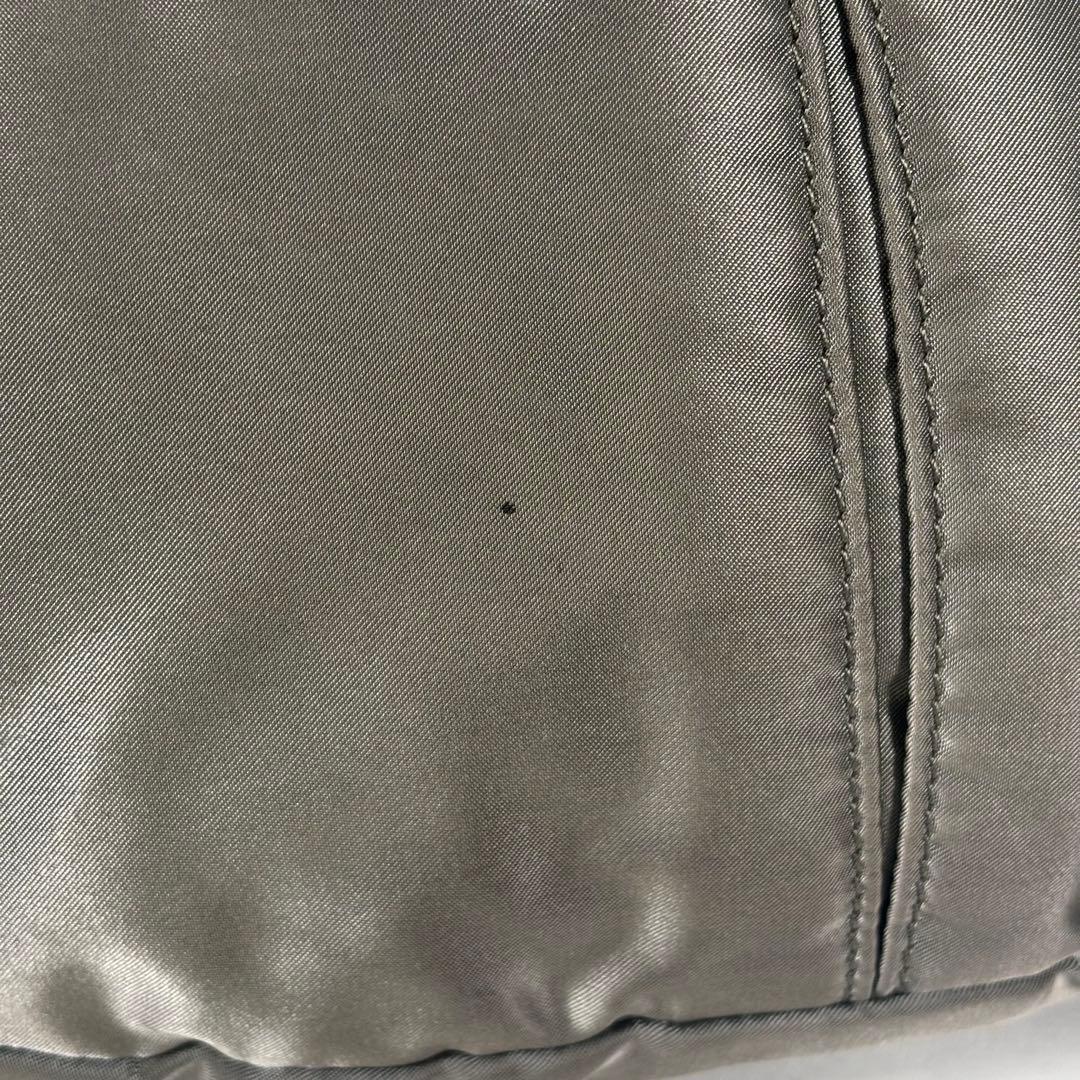 ポーター ショルダーバッグ 斜め掛け タンカー ハーフムーン ナイロン グレー