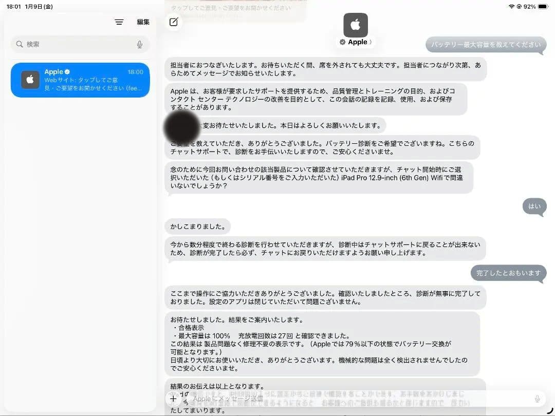 ipad pro 12.9　第六世代　WiFi 128GB