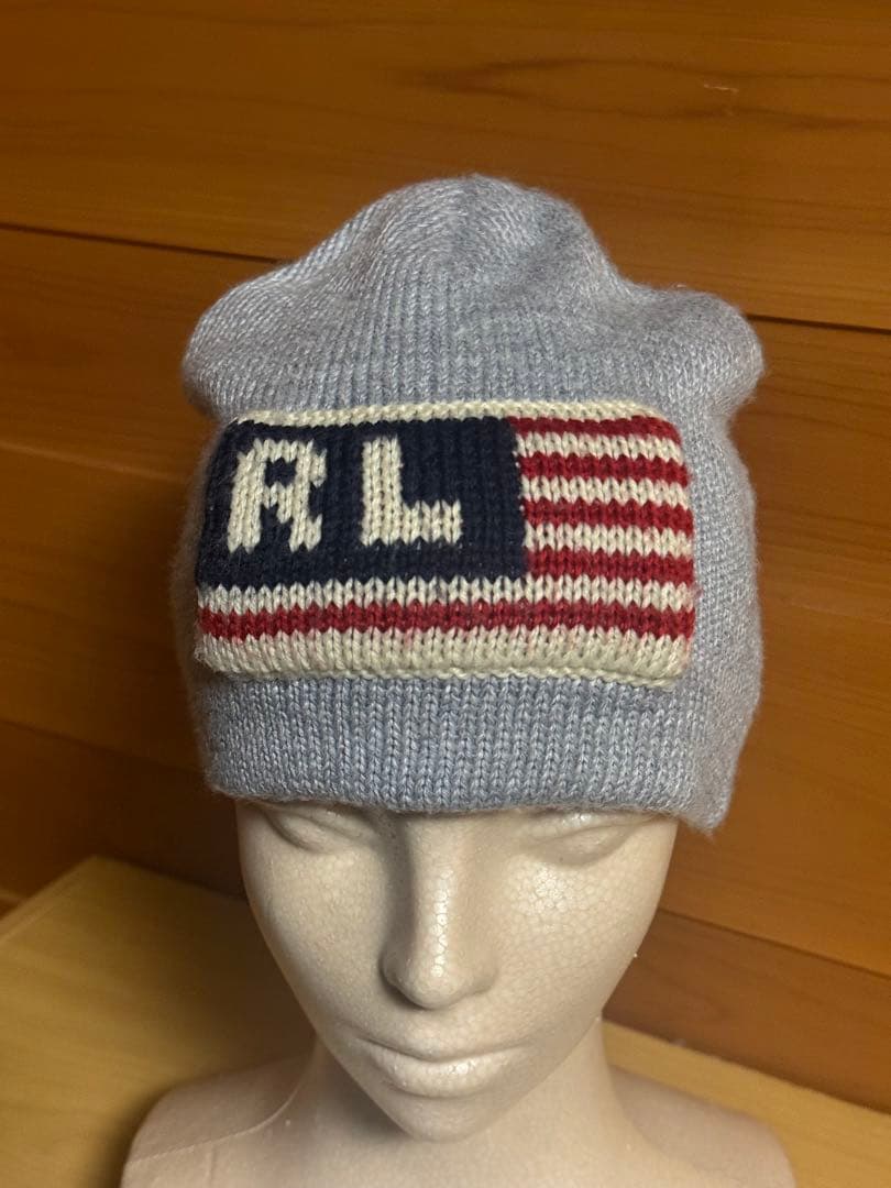【超希少◎】polo jeans company　ビーニー　星条旗　y2k　美品