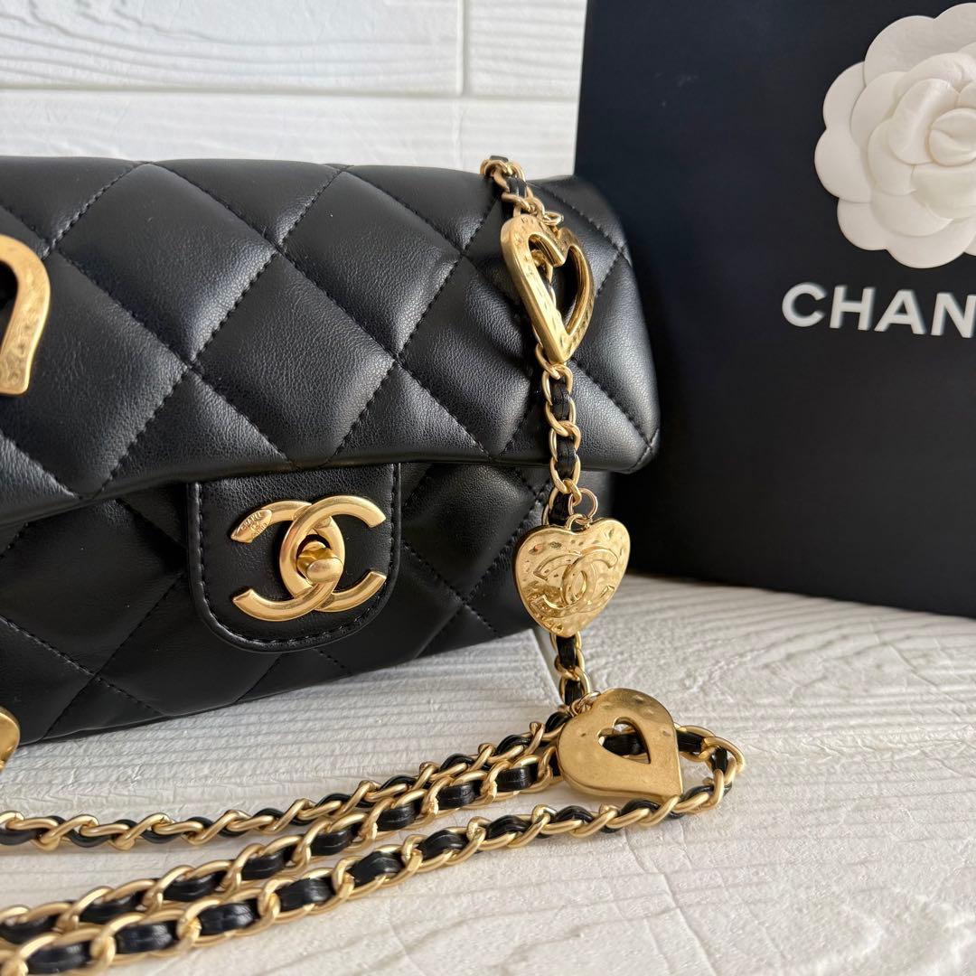 シャネル　CHANEL ハートチェーン　バッグ　ノベルティ