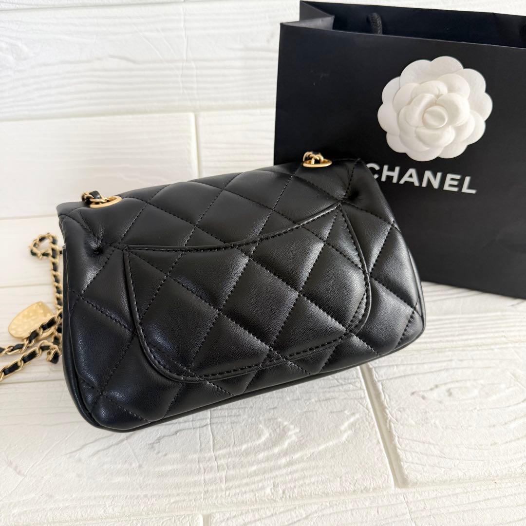 シャネル　CHANEL ハートチェーン　バッグ　ノベルティ