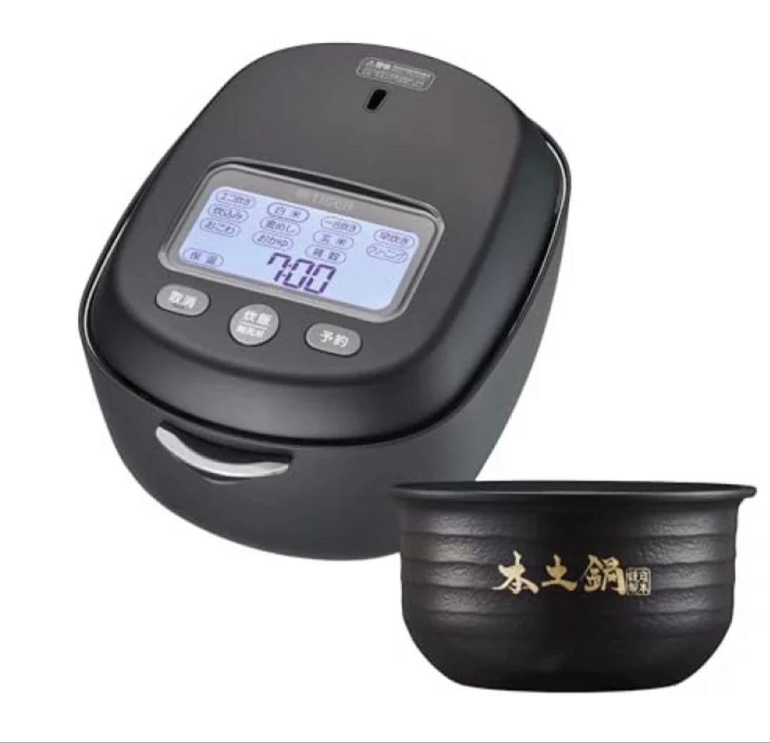 タイガー魔法瓶(TIGER) 炊飯器 3.5合 土鍋圧力IH式 最上位モデル