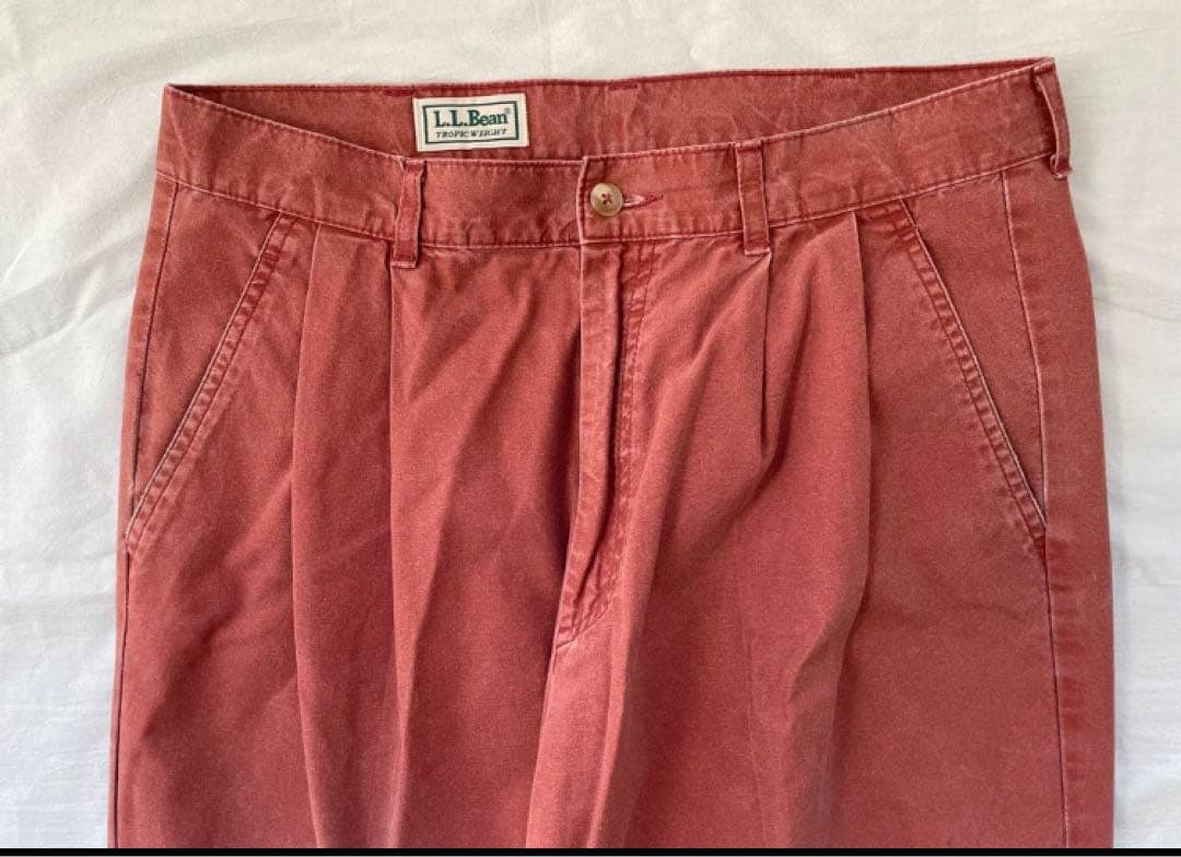 90s エルエルビーン　良フェード　ワークパンツ