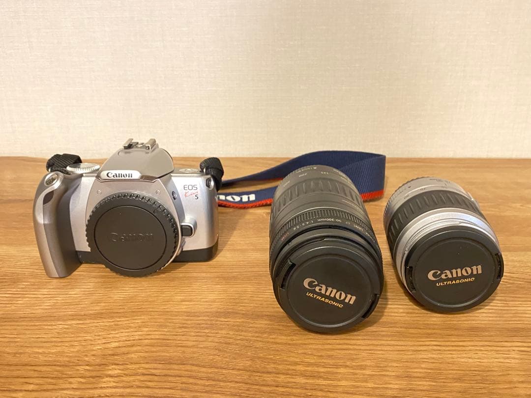 Canon キャノン EOS kiss5 フィルムカメラ 望遠レンズセット