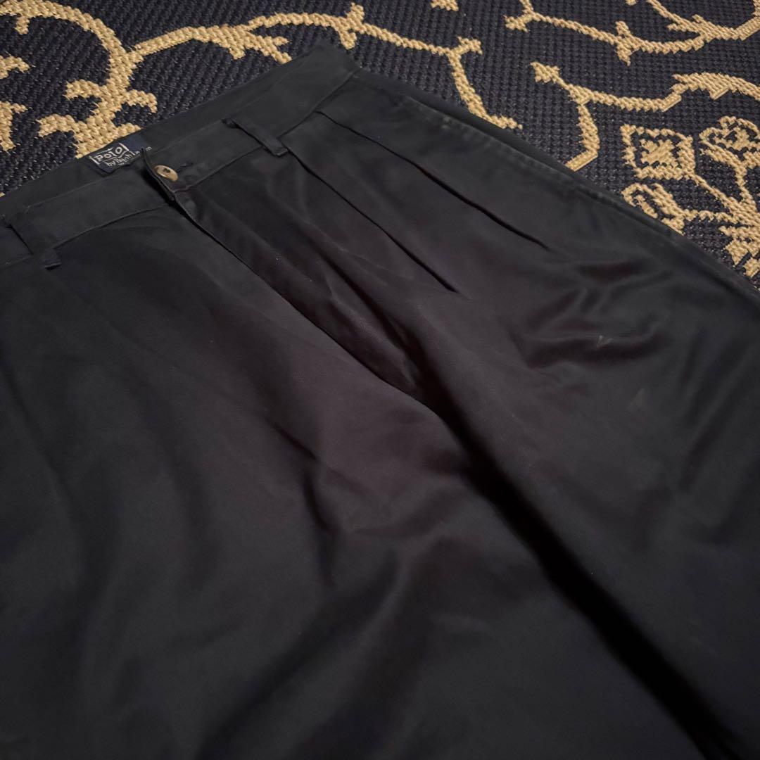 90s Ralph Lauren チノパン ポロチノ 初期タグ ピーチスキン