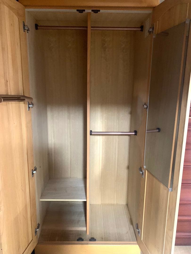 クローゼット カントリー 和 レトロ 昭和レトロ 収納 タンス 洋服タンス