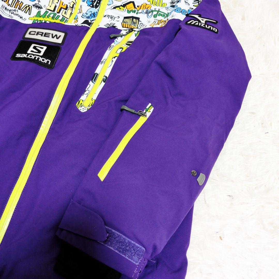 【非売品】 ミズノMIZUNO SALOMON　クルーモデル 上下　Sサイズ