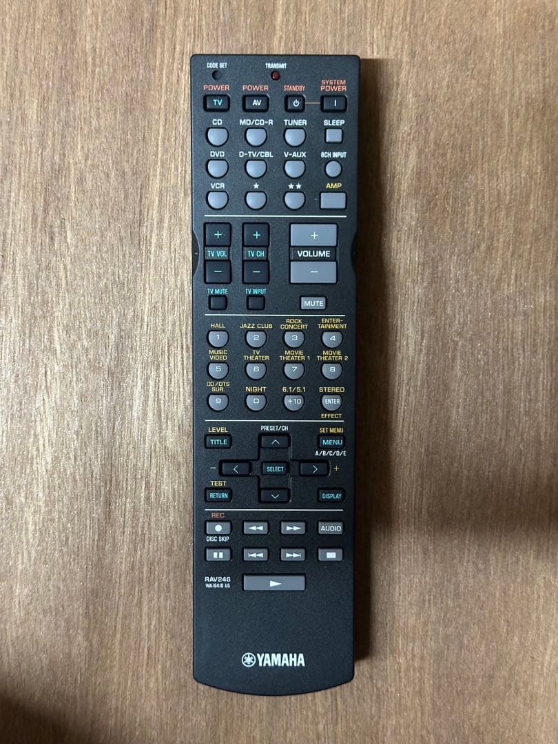 【外観美品動作正常】YAMAHA AVアンプ DSP-AX540