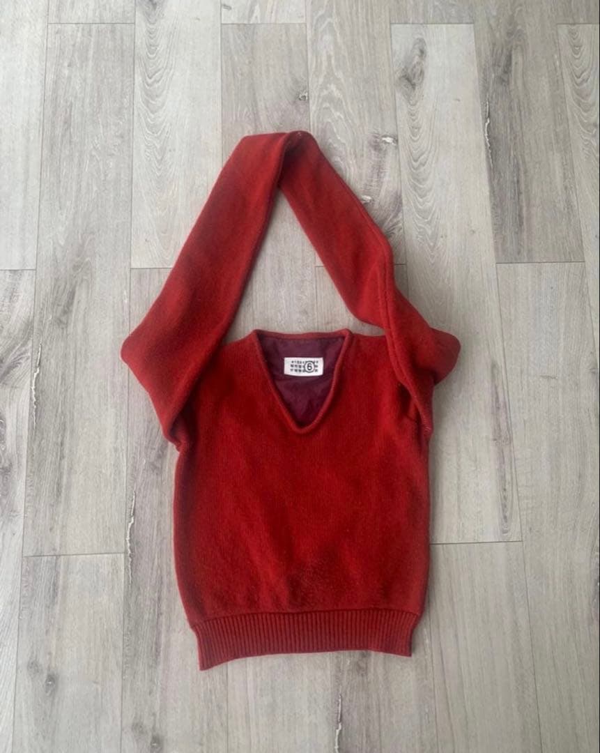 00s Maison Martin Margiela ここのえ ニット バッグ